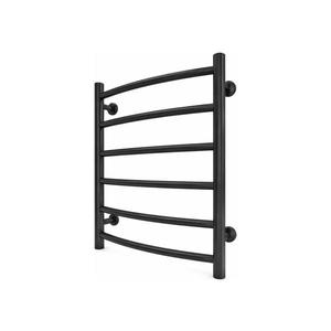 Radiator de baie tip scară INOX CLASSIC 120W/230V 57x43 cm inox/negru imagine