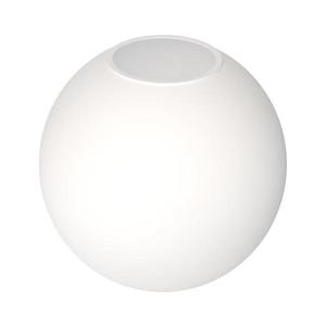 Abajur de schimb pentru candelabru SOMA/SMART/GLAM/ROYAL/LINNEAR, soclu E14, diametru 14 cm, alb imagine