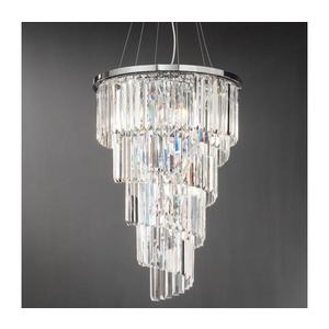 Ondaluce - Lustră cu cristale ALEXANDER pe cablu 10xE14/10W/230V crom lucios imagine
