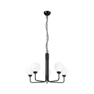 Lustră pe lanț TIFFY 5xG9/5W/230V neagră imagine