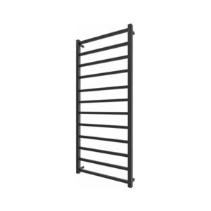 Radiator de baie tip scară INOX TOKIO 233W/230V 117x53 cm inox/negru imagine