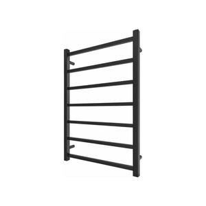 Radiator de baie tip scară INOX TOKIO, 161W/230V, 77x53 cm, inox/negru imagine