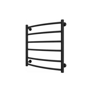 Radiator de baie tip scară INOX CLASSIC 122W/230V 57x53 cm inox/negru imagine