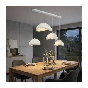 Brilagi - Lustră suspendată pe cablu WABI SABI 4xE27/40W/230V albă imagine