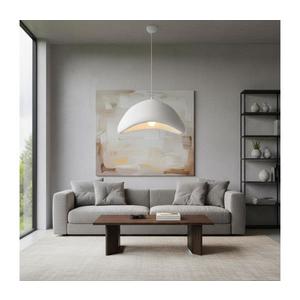 Brilagi - Lustră suspendată pe cablu WABI SABI 1xE27/40W/230V Ø 52 cm alb imagine