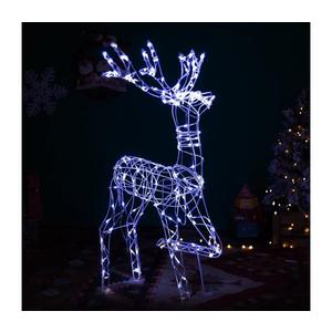 Brilagi - Decorațiune LED de Crăciun pentru exterior, 3, 6 W, 31 LED, 230 V, 6500 K, 120 cm, IP44, ren imagine