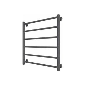 Radiator de baie tip scară INOX FLAT 122W/230V 57x43 cm inox/antracit imagine