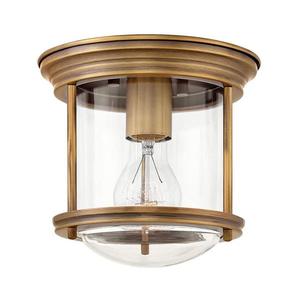 Quintiesse QN-HADRIAN-MINI-F-BR-CLEAR - Plafonieră de exterior HADRIAN 1xE27/60W/230V IP44 imagine