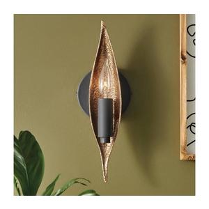 Quintiesse QN-WILLOW1-CBK - Aplică de perete WILLOW, 1xE14/40W/230V, auriu/negru imagine