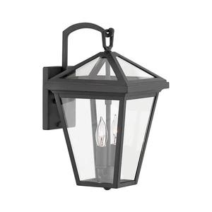 Quintiesse QN-ALFORD-PLACE2-S-MB - Aplică de perete exterioară ALFORD S 2xE14/40W/230V IP44 imagine