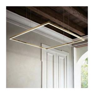 Ideal Lux - Lustră LED suspendată pe cablu ORACLE SLIM LED/53W/230V CRI 90 90x90 cm aurie imagine