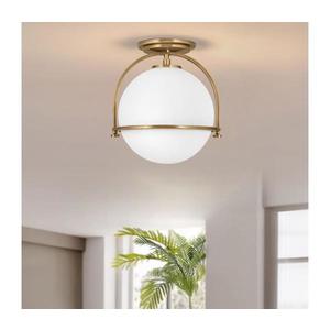 Quintiesse QN-SOMERSET-F-O-HB - Plafonieră SOMERSET 1xE27/60W/230V aurie imagine