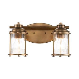 Quintiesse QN-ASHLANDBAY2-NBR-BATH – Lampă de baie ASHLAND BAY, 2x E27, 60 W, 230 V, IP44 imagine