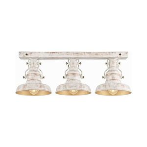 Brilagi - Plafonieră PYRONIC 3xE27/40W/230V crem/patină imagine