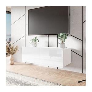 Dulap de perete CALABRINI 34x105 cm alb imagine