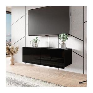 Dulap de perete CALABRINI 34x105 cm negru imagine