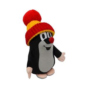 Cârtiță de pluș cu căciulă, 25 cm imagine