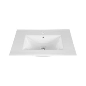 Lavoar încastrat COMAD LAVA UM-CFP 60D DP, 46 x 61 cm, alb imagine