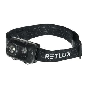 - Lampă frontală LED reîncărcabilă, 3W, 1200 mAh, IP67, neagră imagine