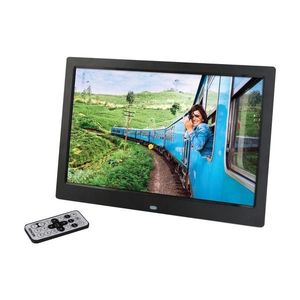 Sencor - Ramă foto digitală 13, 3" cu difuzor 230V, antracit + telecomandă imagine