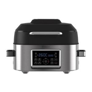 Sencor Friteuză cu aer cald multifuncțională și grill, 1660W/230V, 6 l, m. crom/negru imagine