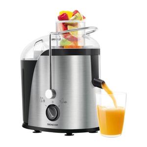 Sencor - Storcător de fructe 400W/230V crom mat/negru imagine