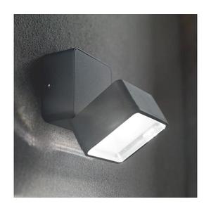 Ideal Lux - Aplică de perete LED pentru exterior OMEGA, 7W/230V, CRI 90, IP54, antracit imagine