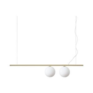 Ideal Lux - Pendul LED PERLINE pe cablu, 2x G9, 3W, 230V, auriu imagine