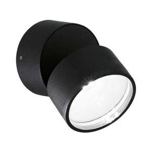 Ideal Lux - Aplică LED de exterior OMEGA, 7W, 230V, CRI 90, IP54, negru imagine