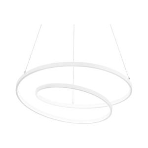 Ideal Lux - Lustra LED dimabilă suspendată pe cablu OZ LED/55W/230V Ø 80 cm CRI 90 alb imagine