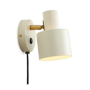 Halo Design 746873 - Aplica de perete tip spot VOGUE, 1xE27/40W/230V, crem/alamă imagine