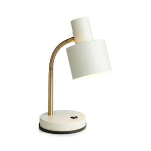 Halo Design 746910 - Lampă de masă VOGUE 1xE27/40W/230V crem/alamă imagine