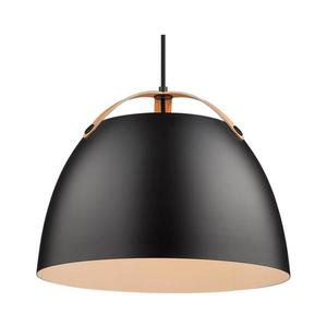 Halo Design 734887 - Lampă suspendată pe cablu OSLO 1xE27/40W/230V, Ø 40 cm, negru/stejar imagine