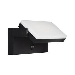 45819 - XERTO Lampă LED de perete pentru exterior cu senzor, 20 W, 230 V, IP44, neagră imagine