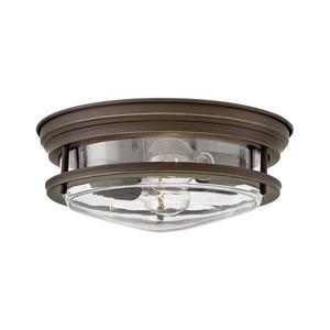 Quintiesse QN-HADRIAN-FS-OZ-CLEAR Plafonieră de tavan pentru exterior HADRIAN, 2 x E27, max. 40 W, 230 V, IP44, bronz imagine