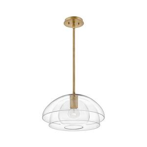 Quintiesse QN-LOTUS-P-HBR - Pendul pe tijă LOTUS, 1x E27/60W/230V, auriu imagine
