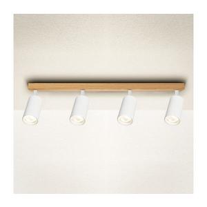 Brilagi - Plafonieră cu spoturi SELE, 4xGU10/30W/230V, alb/decor stejar imagine