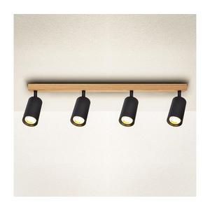 Brilagi - Spot SELE 4xGU10/30W/230V negru/decor stejar imagine