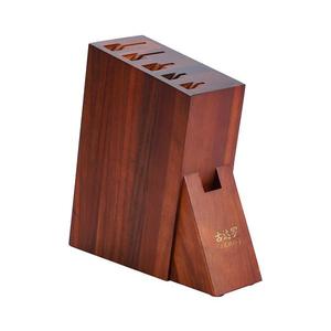 Gudaro - Suport pentru cuțite AKIRA 25x25x10 cm din salcâm imagine