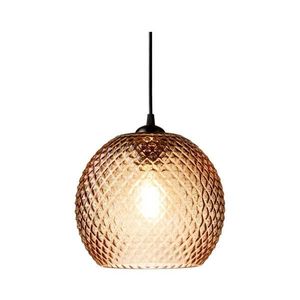 Halo Design 718368 - Pendul NOBB pe cablu, 1xE27/40W/230V, maro fumuriu imagine