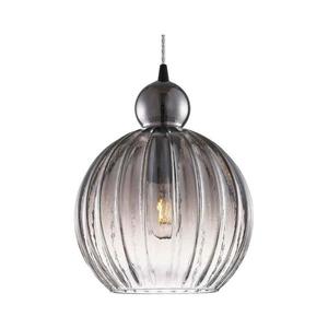 Halo Design 737338 - Pendul pe cablu BALL BALL 1xE27/40W/230V, diam. 32 cm, gri fumuriu imagine