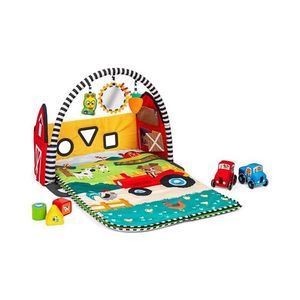 Baby Einstein - Covoraș de joacă pentru copii BUSY BARNYARD 4xAA imagine