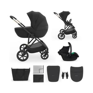 KINDERKRAFT PRIME 3 - Cărucior combinat 3-în-1, Venezian Black imagine