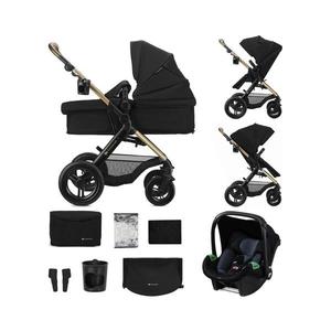KINDERKRAFT - Cărucior combinat 3 în 1 MOOV 2 XL Air Black imagine