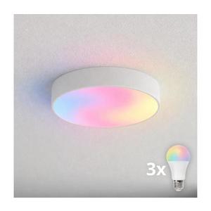 Brilagi - Plafonieră LED RGBW dimabilă pentru baie CLARE 3xE27/9W/230V IP54 Wi-Fi albă imagine