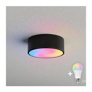 Brilagi - Plafonieră LED RGBW dimabilă CLARE, 1xE27/9W/230V, Wi-Fi, neagră imagine