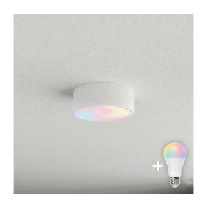 Brilagi - Plafonieră LED RGBW dimabilă CLARE 1xE27/9W/230V Wi-Fi albă imagine