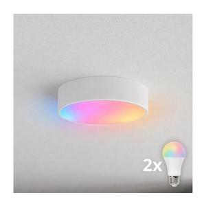 Brilagi - Plafonieră LED RGBW reglabilă CLARE 2xE27/9W/230V Wi-Fi albă imagine