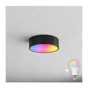 Brilagi CLARE Plafonieră LED RGBW reglabilă pentru baie 1xE27/9W/230V IP54 Wi-Fi neagră imagine
