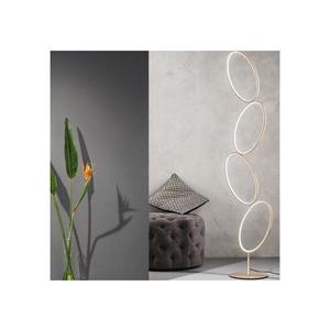Ondaluce - Lampă de podea LED reglabilă RICE LED/38W/230V 166 cm aurie imagine